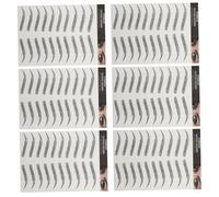 VALICLUD 6 Hojas Pegatinas Para Cejas De Imitación Tatuajes De Cejas Efecto De Pelo Herramienta Para De Transferencia Para Para Microblading y Postizas