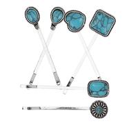 VALICLUD 6 Horquillas De Moda Para El Cabello Accesorios De Flores Para El Cabello Pinzas Vintage Para Mujeres Tocados Retro Pasadores Para El Cabello Accesorios Hanfu Joyería Para