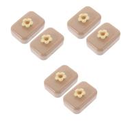 VALICLUD 6 Juegos Caja de Lentes de Contacto portátil pequeño Que Lleva Estuche para anteojos Estuche para la Gafas Adorable Organizador de Lentes Porta es para Gafas páginas