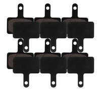 VALICLUD 6 Juegos Pastillas de Freno para Bicicleta M355 M446, de Fibra | Ciclismo al Aire Libre, Negro, Resistente al Desgaste y Daños, Uso Sencillo para Aficionados la Bici