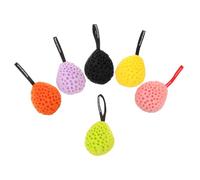 VALICLUD 6 Piezas Bola de Baño Esponja Exfoliante Corporal para Ducha Linda Esponja de Baño para Bebés para Limpieza de Piel