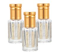 VALICLUD 6 piezas Botellas de Vidrio Rellenable para Aceites Esenciales con Rodillo y Gotero de Unidades de Práctico para y Almacenamiento de Perfumes y Esencias