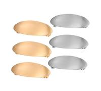 VALICLUD 6 Piezas Clips Ovalados Franceses de Metal para Mujer Resistentes y Elegantes Accesorios Versátiles para Bodas Fiestas y Diario