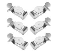 VALICLUD 6 Piezas Clips para Cortinas de Acero Inoxidable con Borde Dentado Ganchos Resistentes para Colgar Toldos y Cortinas Clips Pequeños para Exteriores con Bandeja Organizadora