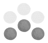 VALICLUD 6 Piezas de Redes Cabello con Gemas de Imitación Redecillas Invisibles para Moños de Ballet Malla Elástica para Moño de Niñas Colores Negro y Blanco Adecuado para Danza y