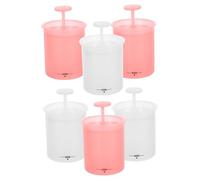 VALICLUD 6 Piezas espuma limpiadora facial taza de espuma de lavado de cara vaso para hacer espuma facial y leche desmaquillante facial champú fabricante de burbujas de cara páginas