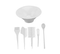 VALICLUD 6 Piezas Kit de Herramientas Teñir de Accesorios de Peluquería Bol Peine Teñir de Usar Transportar Diy