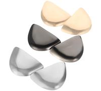 VALICLUD 6 piezas Kit de Protectores Metálicos para Punta de Bota y Tacón Resistentes al Golpe Diseño Duradero para Proteger Zapatos de Tacones Altos Incluye Colores Plata para Uso Botas y