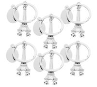 VALICLUD 6 piezas Llavero Torre Eiffel Diseño Detallado Colgante Ligero para Llaves o Bolsos Decoración Elegante y Distintiva