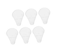 VALICLUD 6 piezas Protector para Pinceles de Maquillaje Unidades Fundas Protectoras para Brochas de Alta Resistencia Reutilizables Compatibles con Pinceles Tipo Abanico Diseño Ligero para