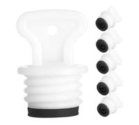 VALICLUD 6 Piezas Tapón para Bolsa de Agua Caliente de Reemplazo Tapa de Goma Hermética Antifuga Tapones para Sellar Bolsa de Agua Caliente