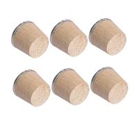 VALICLUD 6 piezas Tapones de Madera para Botellas Termo Aislantes de Tapón para Botella de Agua Hirviendo Accesorios Prácticos para Mantener Temperatura Grande