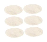 VALICLUD 6 piezas Unidades Almohadillas Exfoliantes Faciales Redondas de Esponjas Suaves para Limpieza Profunda Eliminación de Maquillaje y Aceite para Viaje y Diario