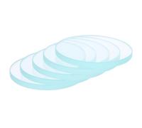 VALICLUD 6 Tapas Redondas de Vidrio Templado Transparente Anticongelante para Medidor de Agua de 3 Pulgadas, Cubierta Resistente al Impacto y Desgaste para Uso Doméstico, Repuesto