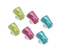 VALICLUD 6piezas Cubiertas Protectores para Cepillos De Dientes con Ventosa Estuche Montable Pared para Baño Accesorios De Higiene Dental Colores Aleatorios