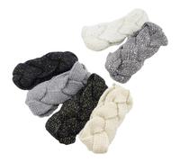 VALICLUD 6piezas Diadema De Invierno Para Mujer Colores Diadema Cálida Orejeras Frías Para Patinar Correr