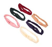 VALICLUD 6piezas Diadema Elástica De Cruzada Para Mujer Diadema De Yoga Para Diario y Decoración De Cabello Para Niñas