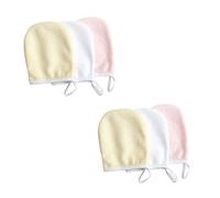 VALICLUD 6piezas Discos Desmaquillantes Reutilizables Toalla Limpiadora De Microfibra Accesorios De Maquillaje Para Limpieza Facial Casa