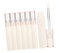 VALICLUD 6piezas Tubos de Brillo Labial Vacíos Minitubos de Brillo Labial de Envases de Rellenables Frascos de Bálsamo para Mujeres Tubos para Usar el Baño Cocina