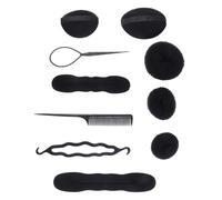 VALICLUD 71piezas Herramientas Para Peinar El Cabello Kit De Creador De Moños Clips Para Pelo Gemas Para Pelo y Gomas Para Trenzas Para Estilismo Casa o Salón