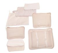 VALICLUD 7piezas Cubos Organizadores para Maletas Accesorios De Viaje Bolsas Organizadoras para Equipaje De Exterior Artículos Esenciales De Viaje