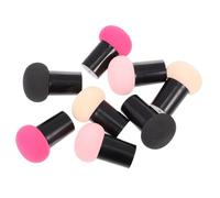 VALICLUD 8 Piezas Borla de Maquillaje Hongo para Base de Maquillaje Esponja Polvo para Mujer Niña Esponjas Soplos de Polvos