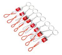 VALICLUD 8 piezas Colgante Llavero Sangre Estilo Bolsa Bolsa Regalo Decoración Mochila Accesorio para Llaves y Bolso