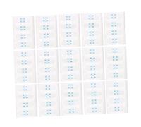 VALICLUD 80 Piezas Herramienta moldeador de cara delgada pegatina de estiramiento facial parche de estiramiento facial cara delgada pegatinas Cinta Azul