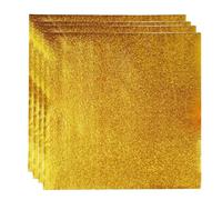 VALICLUD 800piezas Papel de Envoltorio Dorado para Dulces y Chocolates Papel Aluminio Decorativo Biodegradable para Fiestas y Manualidades Navideñas