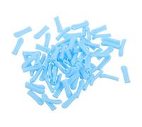 VALICLUD 80piezas Consejos de Repuesto para Limpiador de Oídos Funda de Silicona para Cuchara de Cerumen Accesorio para Extracción de Cerumen Visual para Uso el Hogar y Viajes