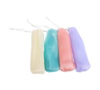 VALICLUD 8piezas Bolsas de Malla de Burbujas Gruesas para Jabón Barra Bolsas Colgantes para Facial y Ducha para Baño y Almacenamiento