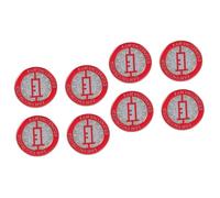 VALICLUD 8piezas Broches De Vacunados Pins De De Aleación Accesorios Únicos Para Ropa y Decoración Personalizada