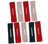 VALICLUD 9 Piezas secador de pelo curling clips conformado ondulado fabricante de moño de pelo accesorios para el cabello fabricante de bollos herramienta perezosa alfileres peluquero tela