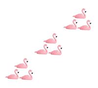 VALICLUD 9piezas Soporte De Práctica De Manicura De Forma De Flamenco Rosa Base Para Ejercicio De Arte De Uñas Herramientas De Belleza Para Salón y Hogar