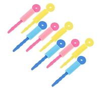 VALICLUD 9piezas Unidades Rodillos Para Rizar Cabello Herramienta Moldeado Segura y Suave Sin Calor Ni Daño Para Niño Niña y Mujeres Estilo Diy Fácil y Cómodo