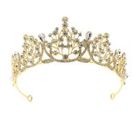 VALICLUD Accesorio Para El Cabello Con De De Imitación Accesorios Para El Cabello Para La Novia Joyería Del Pelo De La Boda Para Mujer Delirio Rápido Fiesta Aleación