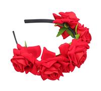 VALICLUD Accesorios Cabello Rosas De Simulación Diadema De Flores Para Mujer Tocado Creativo Para Novia Boda Fotografía Aro Pelo Banda Pelo