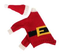 VALICLUD Accesorios para Botellas De Vino Navideñas Mini Suéter Funda para Botella De Vino Navideña Sombrero para Decoración De Restaurantes