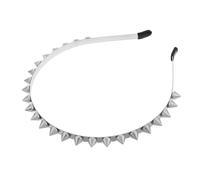 VALICLUD Accesorios Para El Cabello Con De Diadema De Punk Remache Para Mujeres Diademas Góticas De Diadema Con Tachuelas De Metal Para Cosplay Y Ropa De Festival