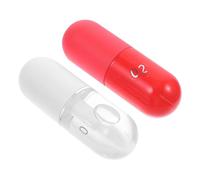 VALICLUD Aceite Voluminizador De Labios 2 Piezas Tamaño Compacto Hidratante Bálsamo Labial Para Hombre y Mujer Cuidado Diario Sabores Menta y Fresa