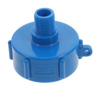 VALICLUD Adaptador de Manguera de Jardín Ibc Conector de Válvula de Plástico para Ibc Conversión y Resistente Fugas Compatible con Mangueras de Jardín para Uso Química y Alimentación