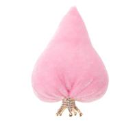 VALICLUD Adorno de Corazón de Terciopelo Relleno de Algodón Rosa Mini Cojín Decorativo para Escritorio y Estantería Decoración de San Valentín para Sala y Dormitorio Símbolo de Amor