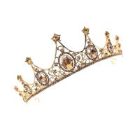 VALICLUD Adornos Cabeza De Novia Hermosa De Boda De Estilo Barroco Tiara De Novia Boda De De Mujer Fiesta De Baile
