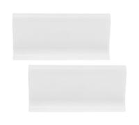 VALICLUD Agarres para Persianas Enrollables R Tipo 2 Piezas, Clips de Plástico Transparente, Fijación Resistente para Cortinas Enrollables sin Cordón, Accesorios para Ventana Hogar