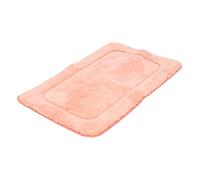 VALICLUD Alfombrilla de Baño Antideslizante Absorbente de Agua Cojín Grueso de Poliéster Felpudo Interior Cómodo y Seguro para Puerta Rosa