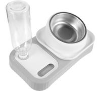 VALICLUD Alimentador Automático para Gatos y Perros Cuencos de Plástico Desmontables, Diseño Simple y Elegante para Uso Doméstico Personal