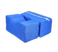 VALICLUD Almohada de Alineación Azul para Protección de Manos y Pies, Cojín Elevador Antiescaras de Poliéster y Esponja, Adecuado para Uso Médico Casa, Pack de 2piezas