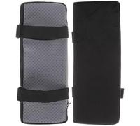 VALICLUD Almohadilla para Reposabrazos de Silla de Oficina Negra Que Eleva el Reposabrazos Hecha de Esponja y Pelusa Alivia el Estrés del Brazo Adecuada para Sillas de Color Aleatorio