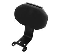 VALICLUD Almohadilla Trasera para Respaldo de Asiento de Motocicleta y Bicicleta Eléctrica Cojín Acolchado Grueso Resistente al Clima Color Negro Brillante Accesorio para Respaldo