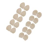 VALICLUD Almohadillas Suaves Antepié y Accesorios Pies, Esponja Reutilizable, Ajuste de Talla para Zapatos Deportivos y Tacones Altos, Unisex, Uso Diario, Paquete 10 Pares (5 Redondas y 5